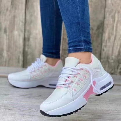 Ortopedyczne buty codzienne sznurowane, na koturnie