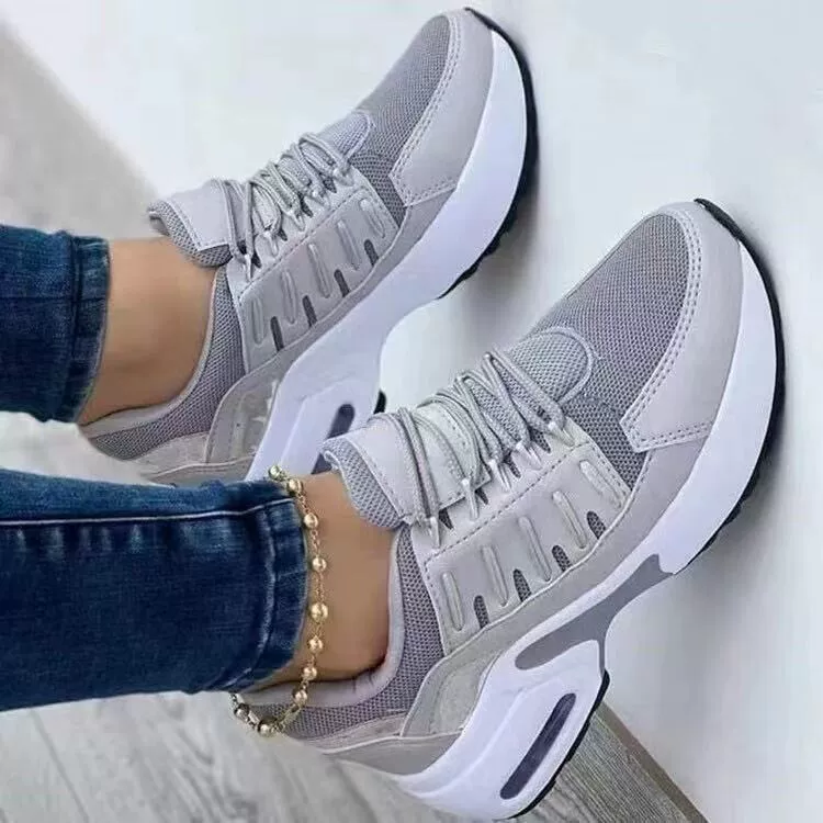 Ortopedyczne buty codzienne sznurowane, na koturnie